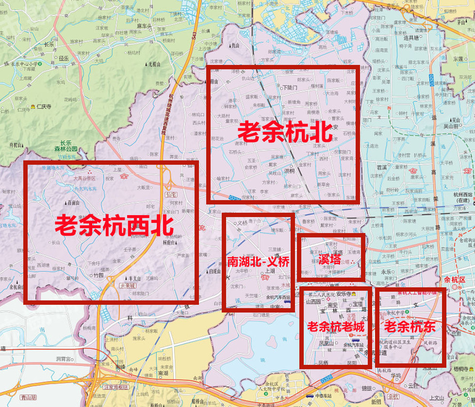 杭州余杭区各区块内不同板块买房优先级攻略