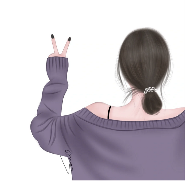 气质女生背影头像,让人着迷的神秘感插图13