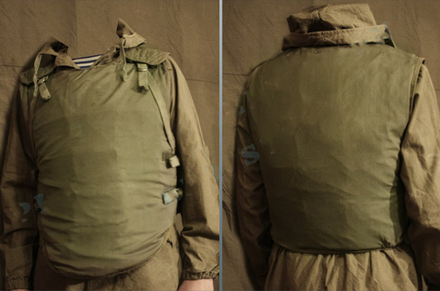 苏联第一种现代化防弹衣使用钛装甲板的6b2防弹衣