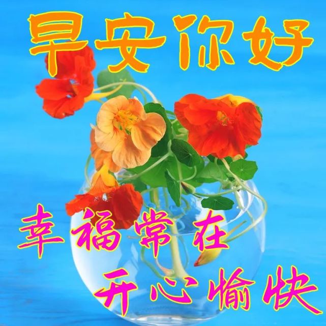 超級漂亮早上好問候祝福語動態圖片帶字,早上好快樂祝福語短信句子