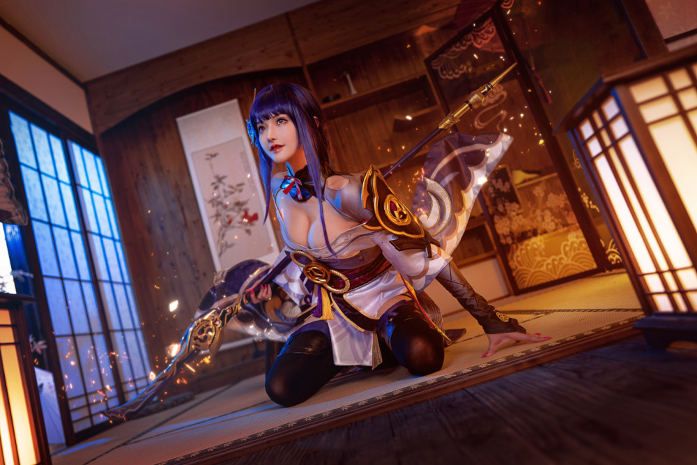 原神雷电将军cosplay