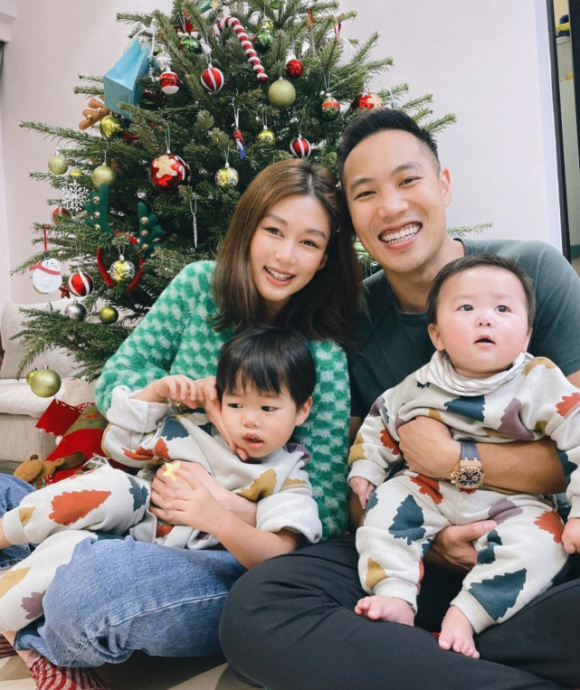 前tvb花旦岑丽香在家为大儿子庆3岁生日亲自布置场景兼跳舞助兴