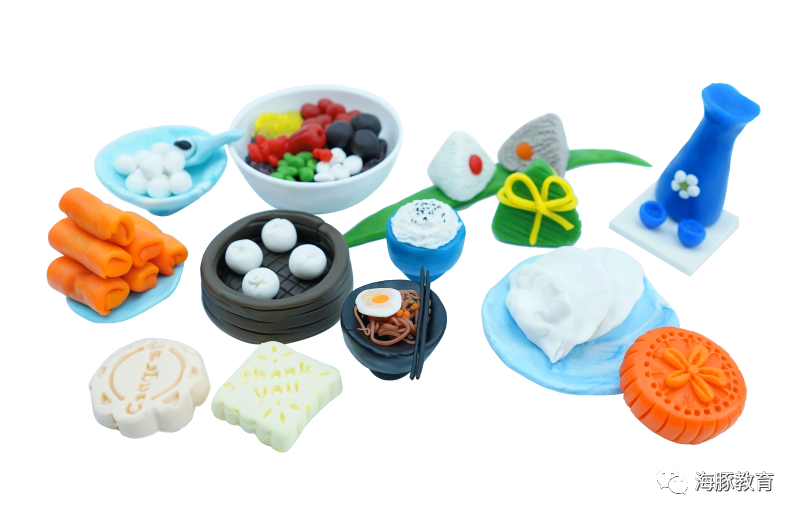 来自德国的温感彩泥永久不干全部取自自然材料安全不伤手还附赠40节