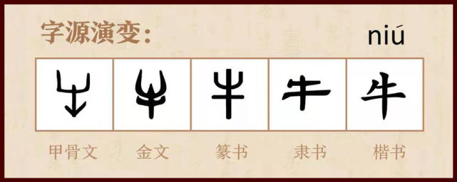 "牛"字的造字起源与演变