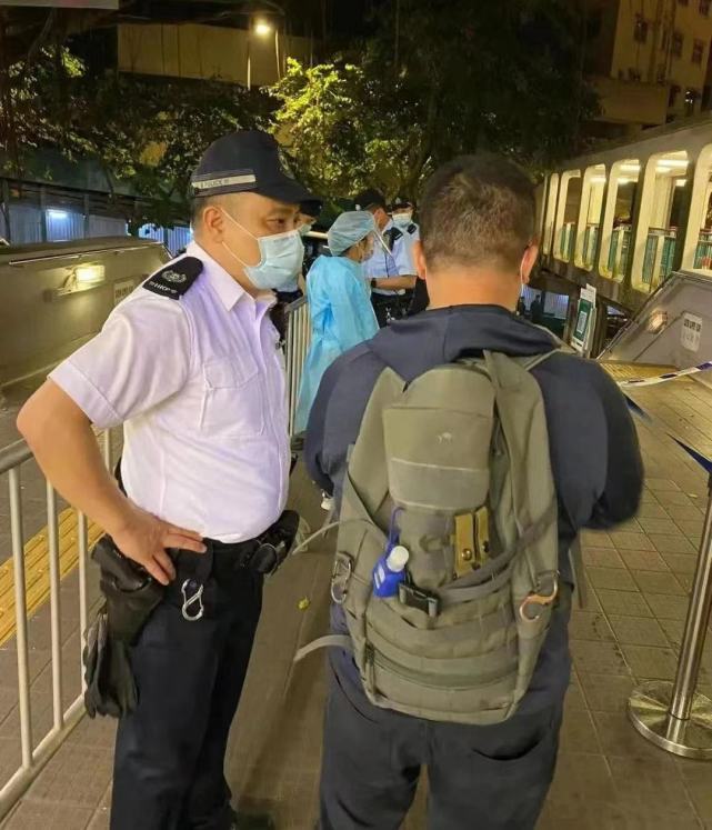 我們香港警察抗疫在行動