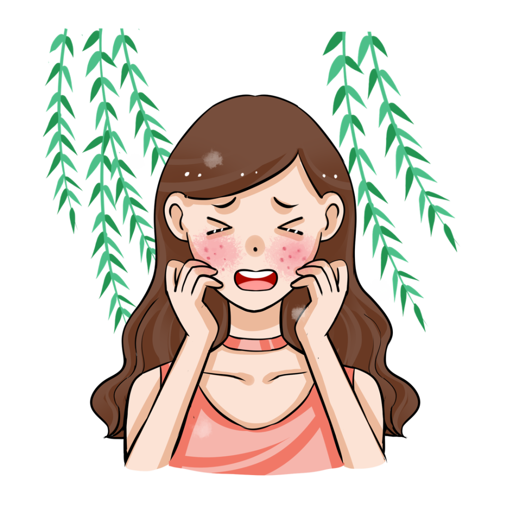 花粉过敏会呼吸的痛