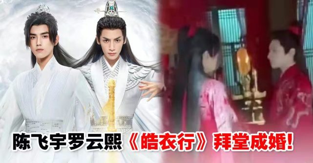 由罗云熙,陈飞宇领衔主演的男男耽改剧《皓衣行》