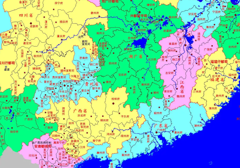 廣東與廣西之間的換地,廣西省的1個縣,為何劃入了廣東省?