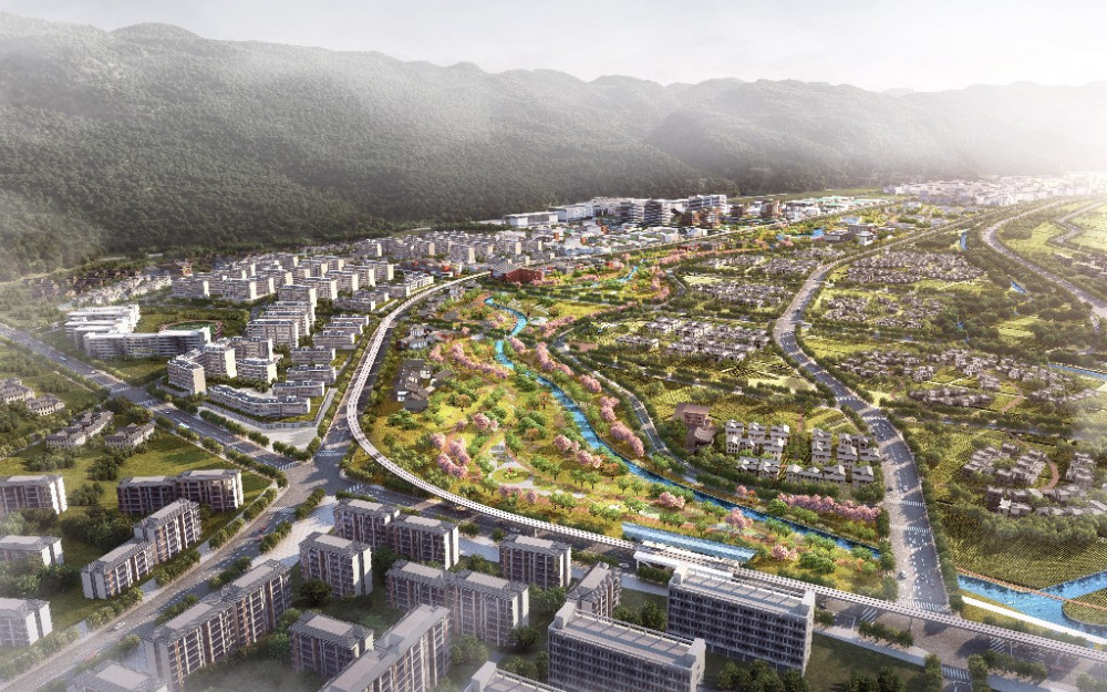 桃花源新城规划图酉阳县住建委相关负责人称,目前,新城正在开工建设的