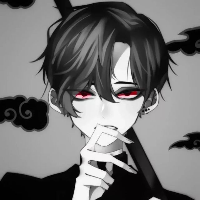 男生头像动漫卡通:男生头像动漫黑暗系高清0313期