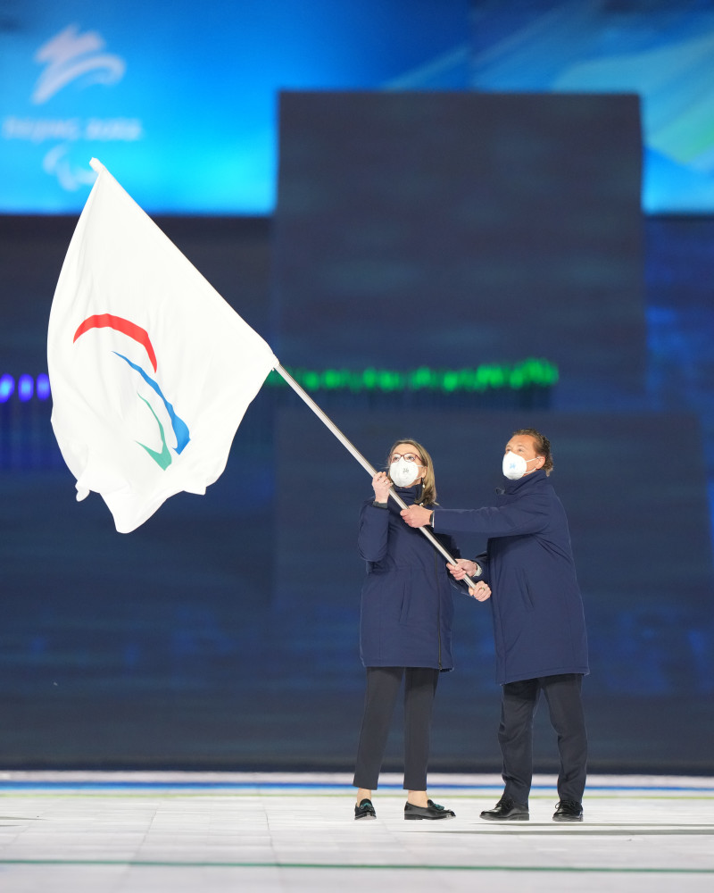 残奥会会旗2022图片