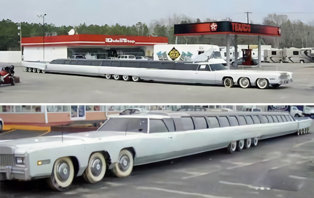 世界上最长汽车拥有高尔夫球场泳池和停机坪价值高达2536万元