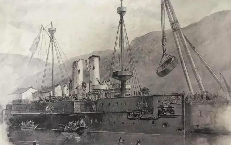 浅议黄海海战中定远舰的信号旗被毁以后的指挥问题