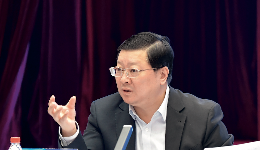 当代金融家封面文章保险协会王玉祥大力发展科技保险全面护航科技创新