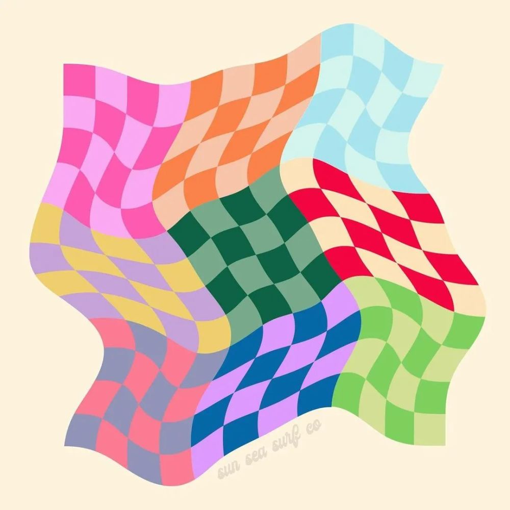 更加明媚的彩色棋盘格louis vuitton x nigo联名的"lv "2022早春系列