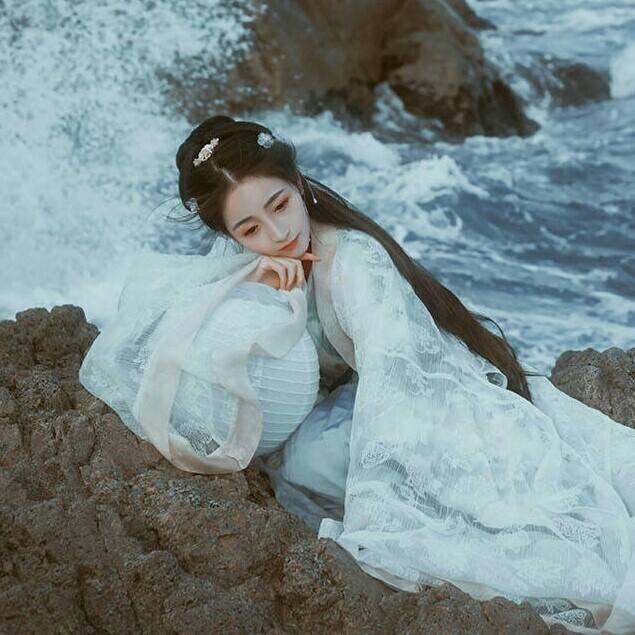 真人古风头像|我在梦花也梦你