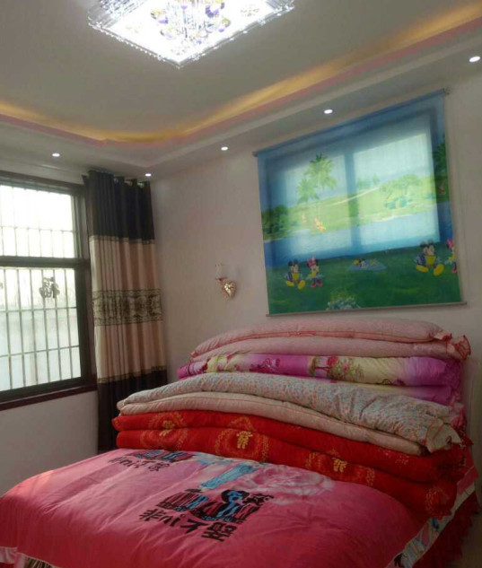 我的乡村婚房,占地面积1000平,光客厅70平,比城里一套房子大!