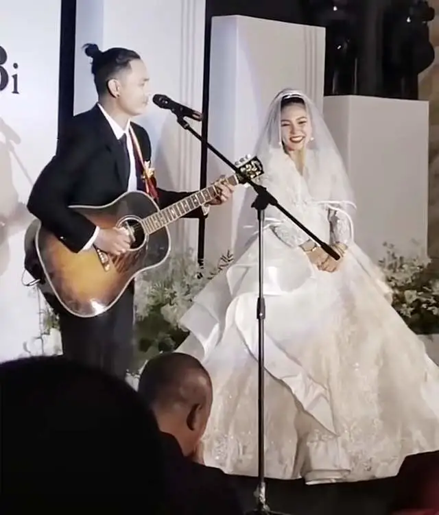 好声音张恒远毕夏大婚,相恋9年成正果,新娘秀花臂纹身霸气侧漏