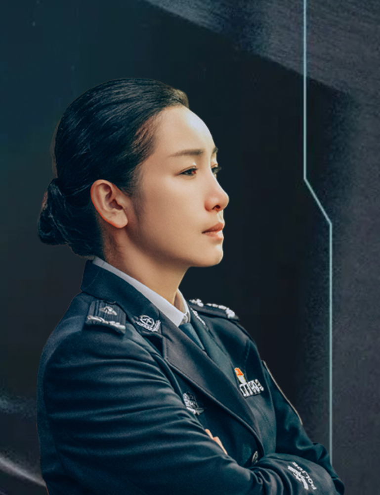 秦海璐局里局气的样子,我ok