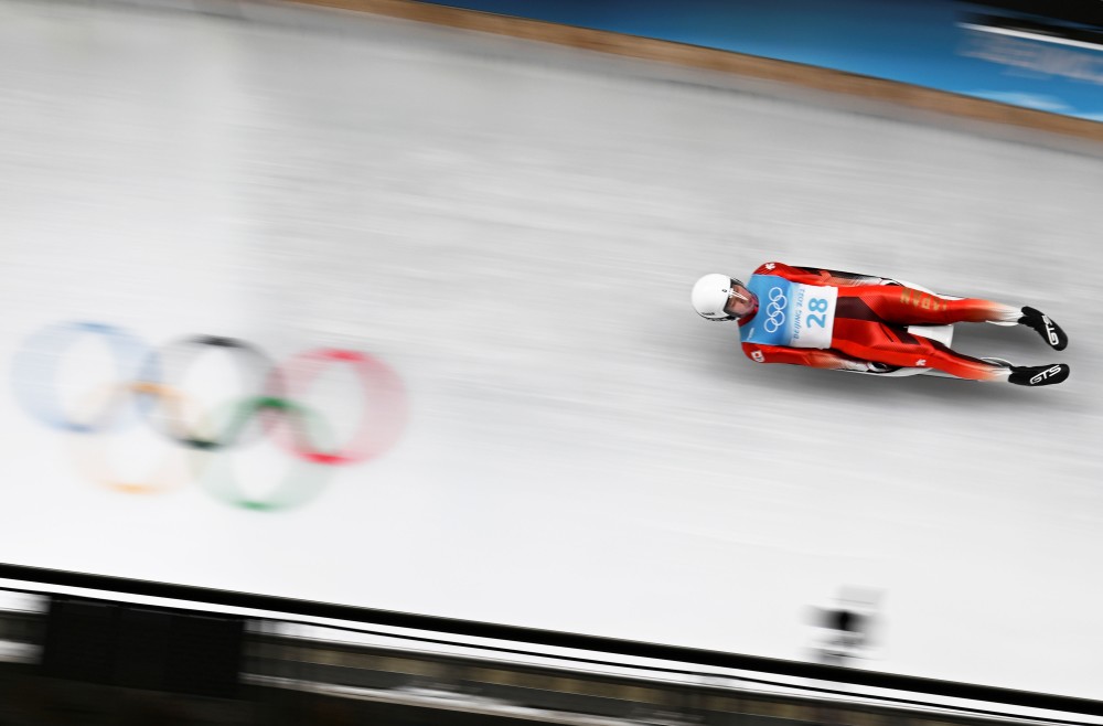 北京冬奧會我享受在北京的比賽專訪日本代表團唯一雪橇選手小林誠也