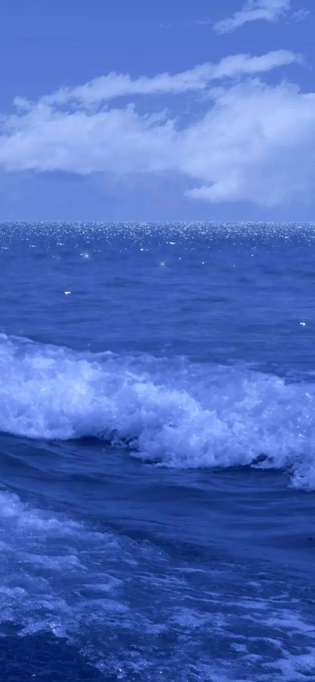 唯美宁静的蓝色壁纸