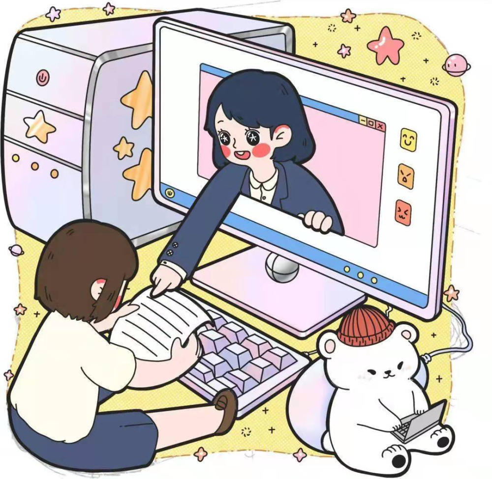 线上网课要自制线下防护需自觉