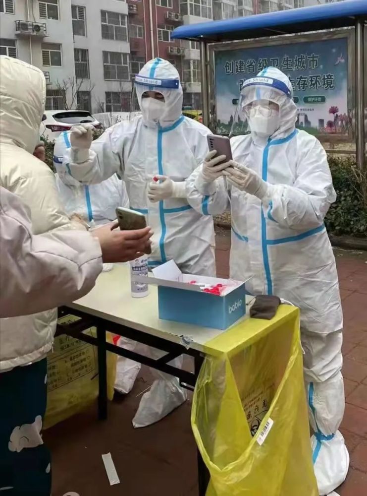 沧州疫情核酸检测图片