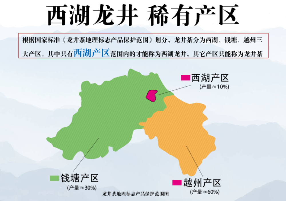 西湖龙井产区地图图片