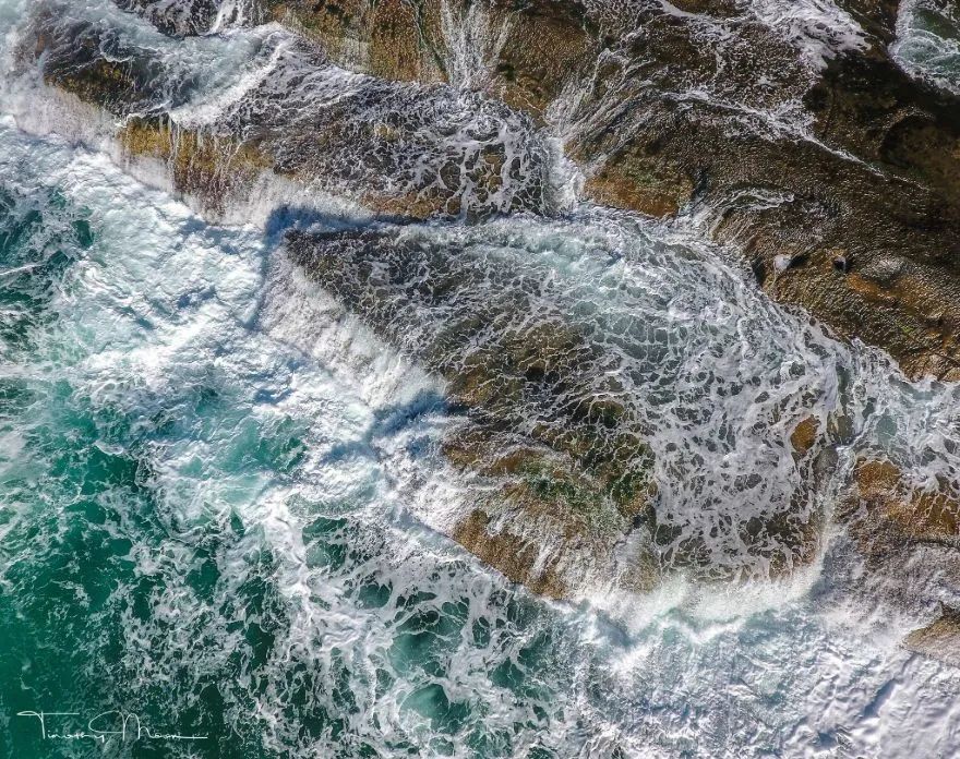 22张无人机视角的海岸线照片一种完全不同的视觉体验