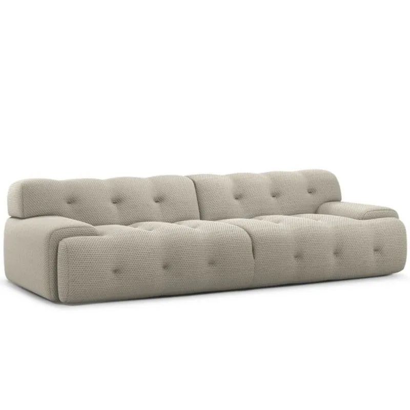 2022年新款设计师款blogger罗奇堡布艺沙发客厅轻奢简约风_腾讯新闻