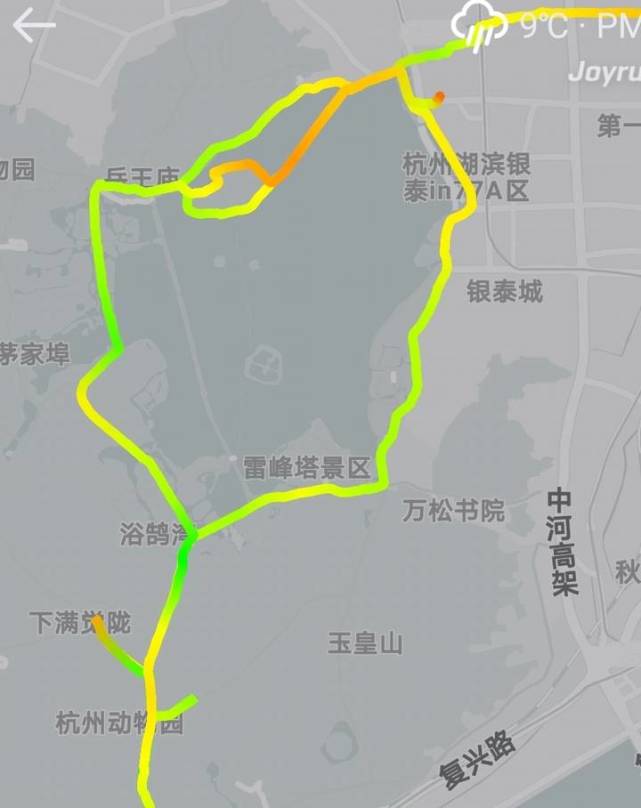 杭州人最爱跑的西湖玫瑰线有变动!