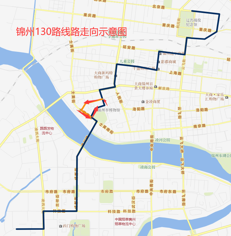 收藏錦州公交最新全線路