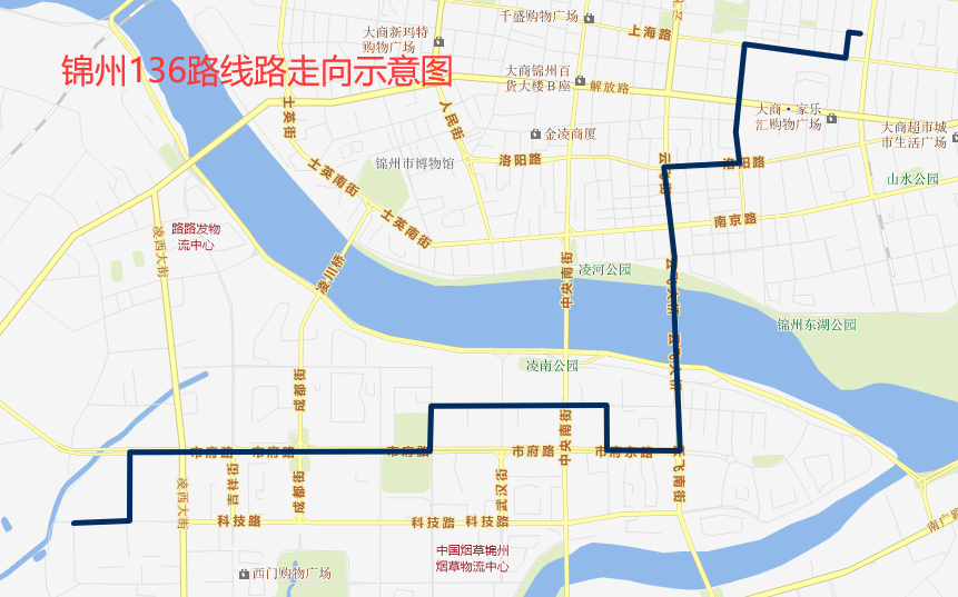 站(副站):東湖公園線路走向:萬年裡始發,經北寧路,中央北街,北鎮路,錦