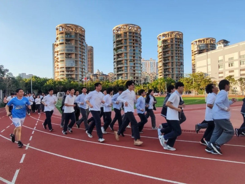 返校第三周福田这所高中封闭式校园生活充满爱与温暖