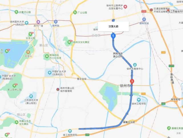 和平路,郭莊路等主要道路交叉,並上跨隴海鐵路和故黃河,與規劃地鐵4號