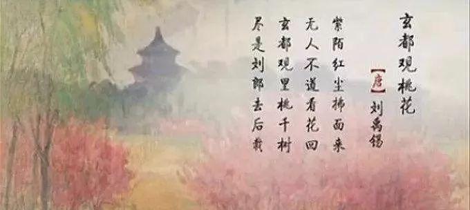 玄都观里花千树 尽是刘郎去后栽.紫陌红尘拂面来,无人不道看花回.