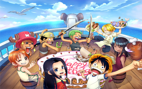 47张海贼王朋友圈背景图片