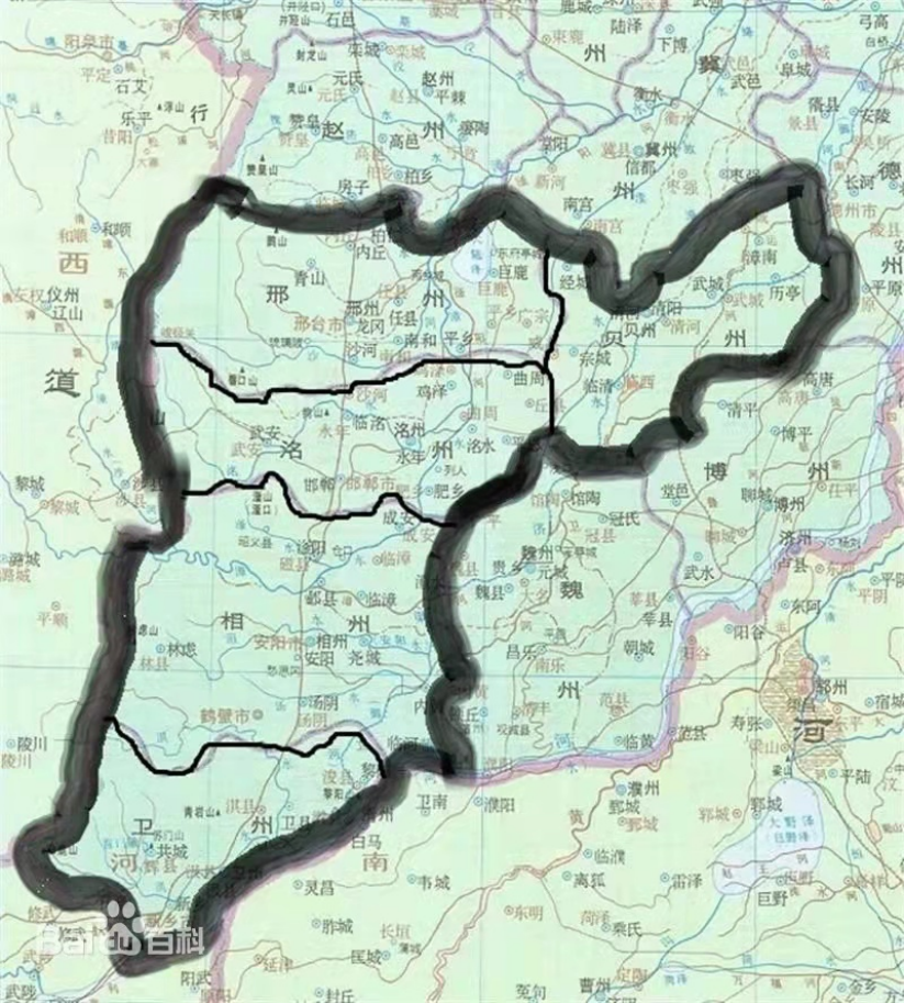 昭义军节度使结果两个人内外结合,卫州,相州很快就被田承嗣收入囊中