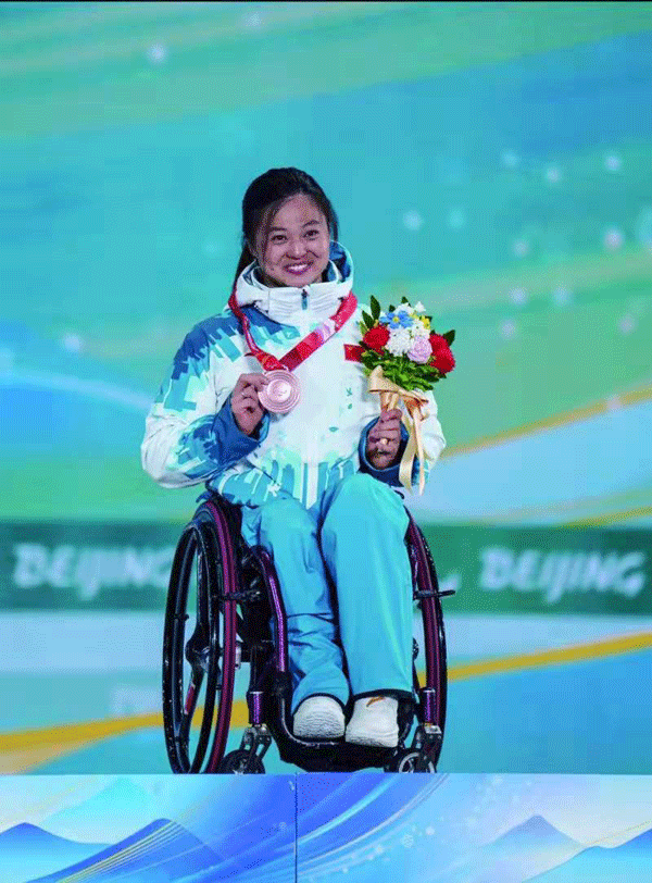 跨越冬夏突破零记录锦州姑娘马静首次参加冬残奥会创历史