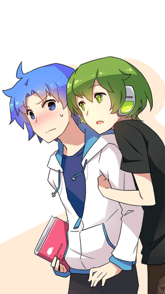 小绿和小蓝可爱壁纸_腾讯新闻