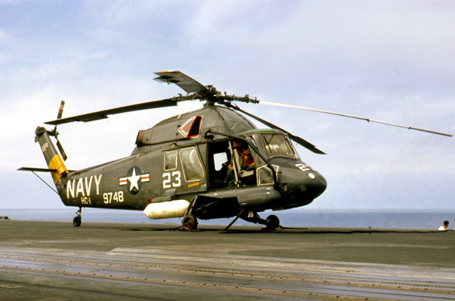 美国卡曼sh-2"海妖",小巧实用的舰载直升机_腾讯新闻