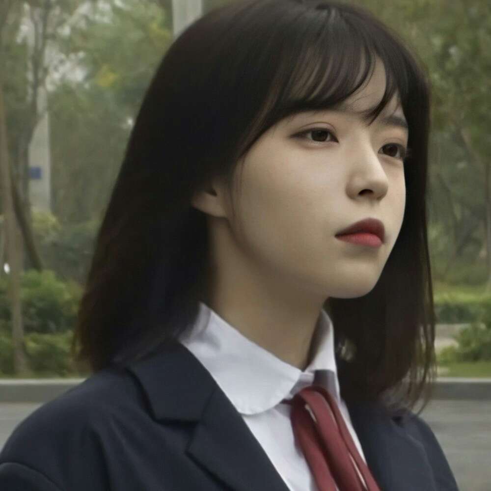 短发女生头像插图7