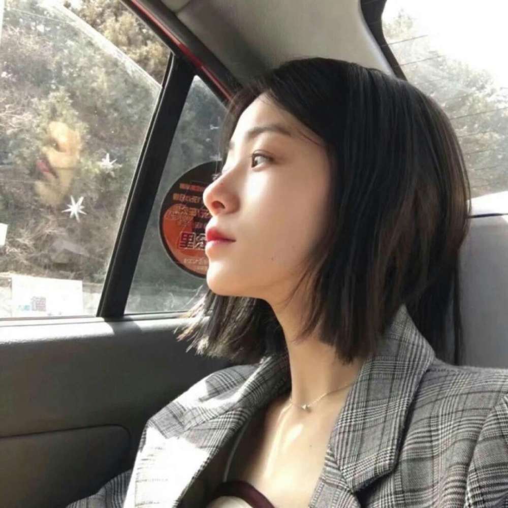 短发女生头像插图14