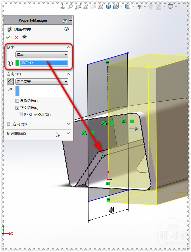 用solidworks畫一把鈑金椅子三兩下就畫完了