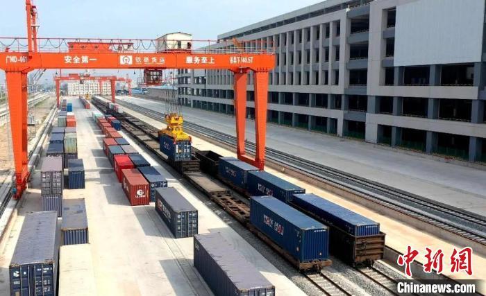 “赣州-南沙-东南亚”海铁联运出口开通新路径