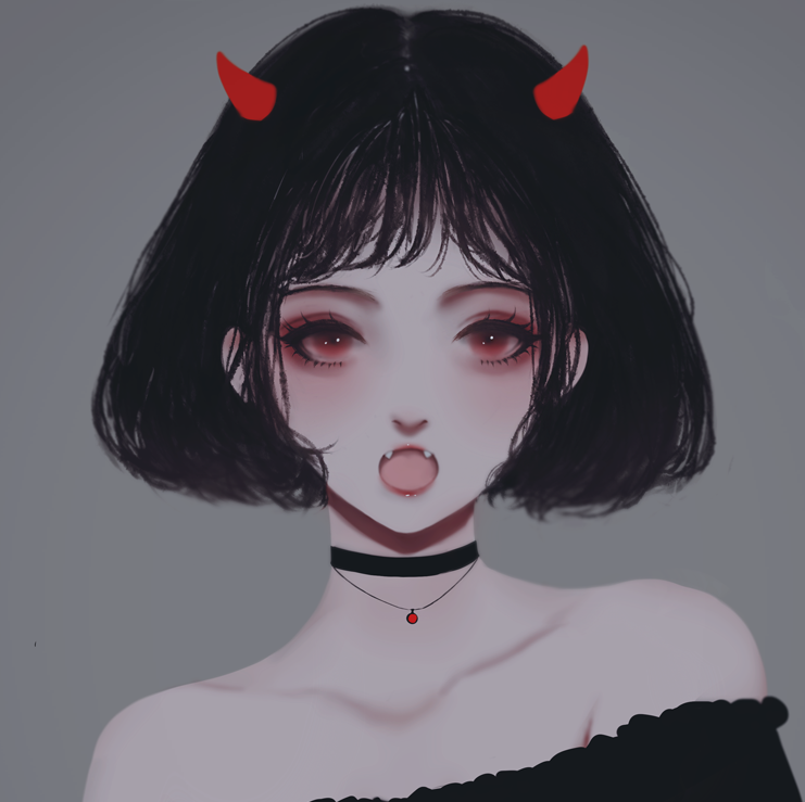 微信头像暗色系霸气拽姐御姐女生高冷动漫头像