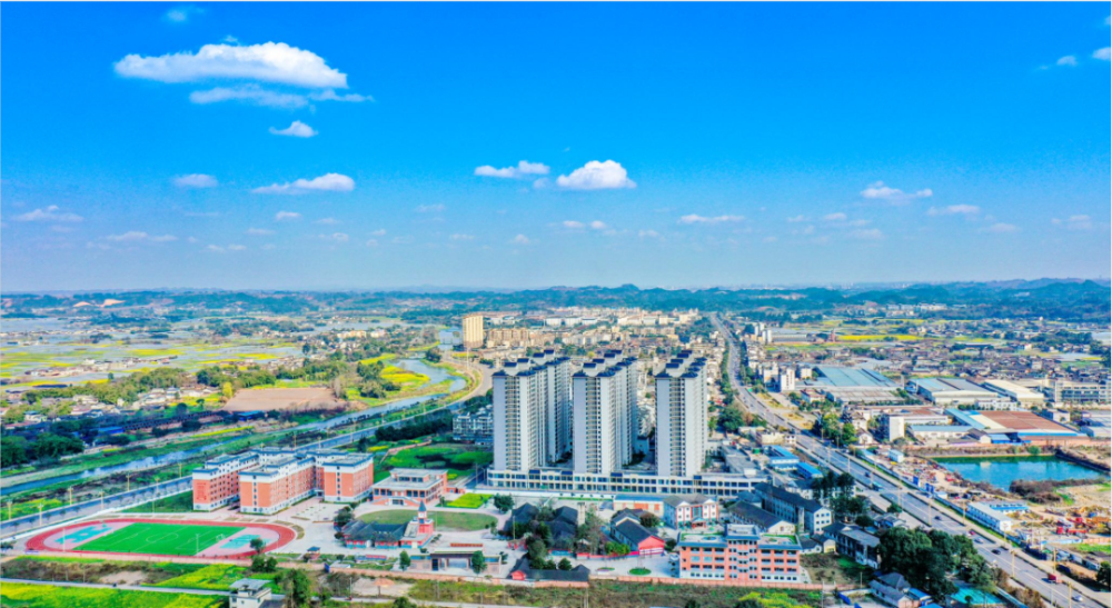 喜讯峨眉山市符溪镇成功上榜首批省级百强中心镇名单