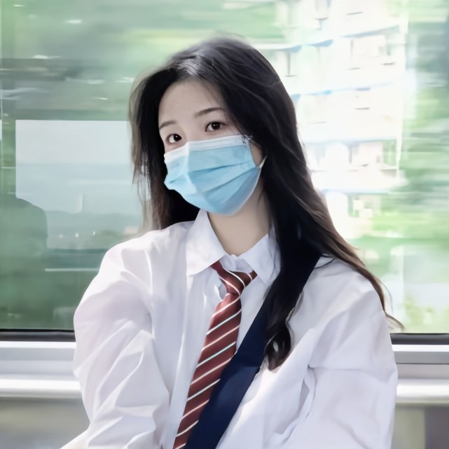 女生头像|戴口罩女头"有些情绪真的无法表达,内心烦躁却从不说出口"