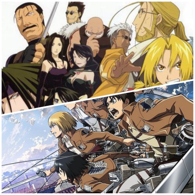 钢炼和进击的巨人哪个才是你心中的神作