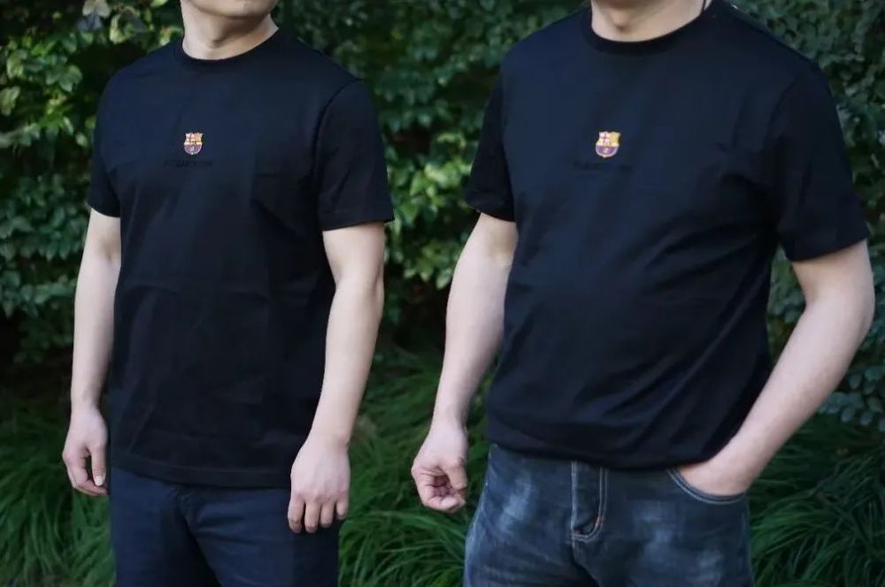 实拍80后康康3,黑色t恤斌哥说,polo衫其实造型上大同小异,主要看